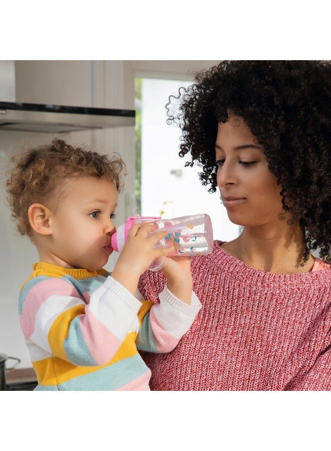 نوك كوب نيوك فليكسي (NUK Flexi Cup) مع مصاصة ناعمة ومؤشر تحكم بالحرارة - 300 مل (لعمر 12 شهر فما فوق) - Image 4