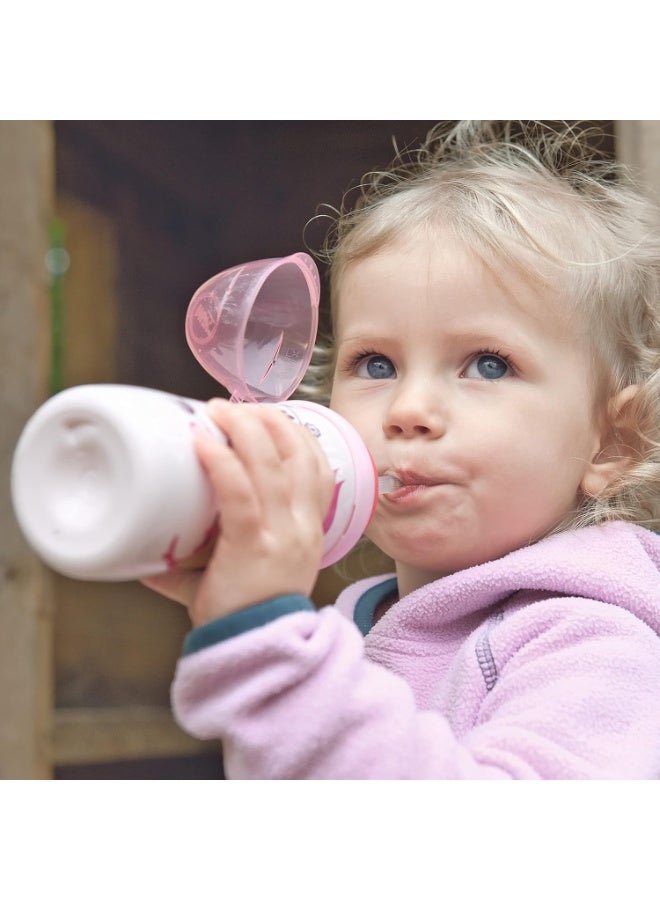 نوك كوب نيوك فليكسي (NUK Flexi Cup) مع مصاصة ناعمة ومؤشر تحكم بالحرارة - 300 مل (لعمر 12 شهر فما فوق) - Image 5