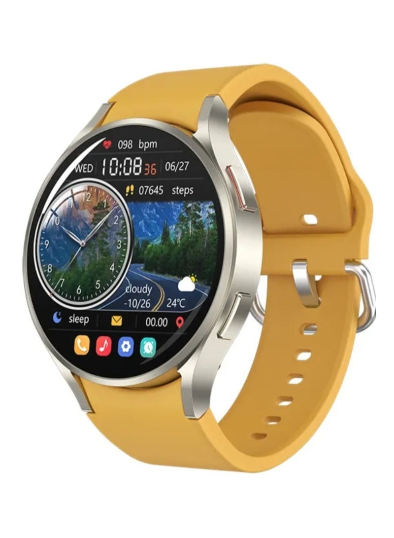 AROAQ New M10 Women Smart Watch with Round Dial Phone Call Heart Rate Blood Pressure Sleep Monitoring and Sports Fitness Tracking - Image 1