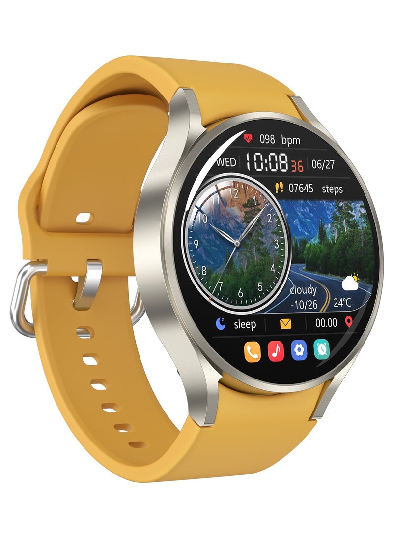 AROAQ New M10 Women Smart Watch with Round Dial Phone Call Heart Rate Blood Pressure Sleep Monitoring and Sports Fitness Tracking - Image 2