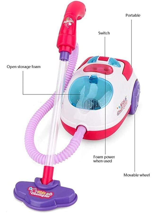 Creative Vaccum Cleaning Tools Realistic Features Playset for Kids - Image 5
