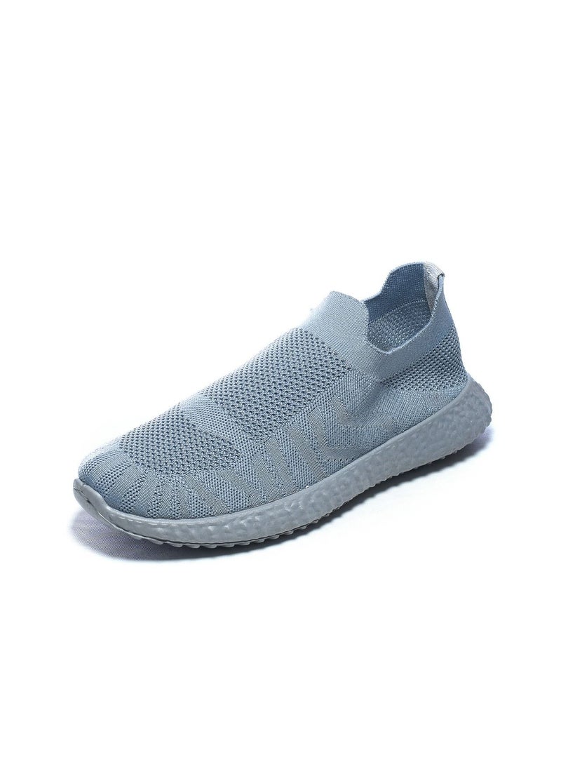 Desert - Comfy Slip On Sneakers - CORE GERY - Image 1