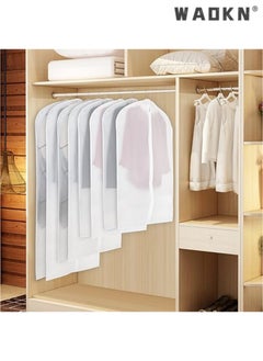 WAOKN Clothing bag storage bag set, 10 piece long skirt set, protective cover in various sizes with full-length zipper, suitable for storing suits, jackets, long winter clothes, and long skirts in wardrobes  - Image 3