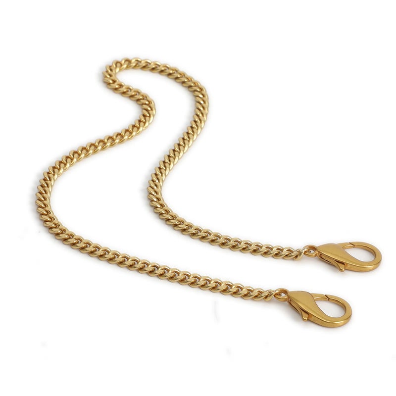 Yichain Mini Nice Purse Chain Strap Replacement Handbag Crossbody Shoulder Purse Strap Accessories Charms Antique Gold18 Inch