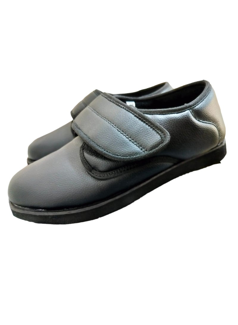 HT Medical diabetic shoes for patients with diabetes and swollen feet - medical shoes for diabetics, size (44), black - Image 3