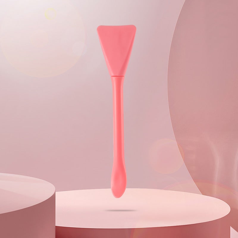 New Double-Headed Facial Cleansing Brush And Mask Brush, Dual-Purpose Silicone Mask Brush And Cleansing Brush - Image 3