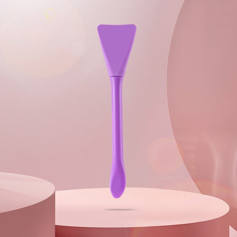 New Double-Headed Facial Cleansing Brush And Mask Brush, Dual-Purpose Silicone Mask Brush And Cleansing Brush - Image 1