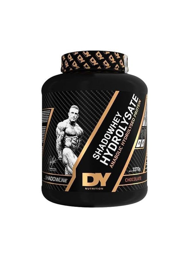 dy nutrtion DY Nutrition - Shadowhey Hydrolysate, Chocolate - 2270g - Image 1