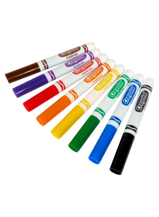 Crayola علامات كلاسيكية 8 خط عريض - Image 4