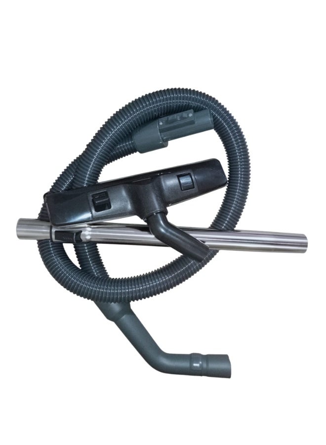 Imported vacuum cleaner set consisting of three pieces: hose, stainless steel tube, and brush. Compatible with some Hitachi vacuum cleaners. - Image 1