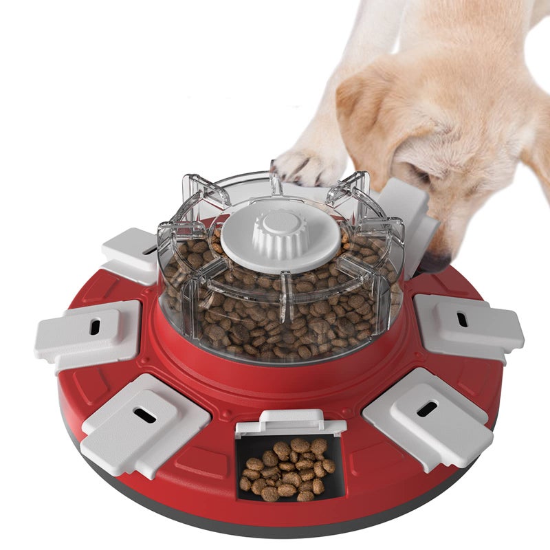 Monotre Dog Treat Puzzle Slow Feeder Toys, Dog Food Treat Dispenser/Slow Feeder/Interactive Enrichment Toys for Large/Medium/Small Dogs, Puppy Boredom Buster and Mentally Stimulating, Level 2 in 1 - Image 1