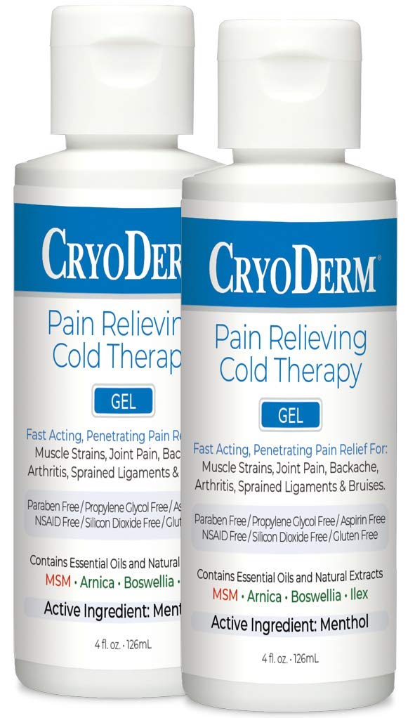 Bundle2 Items Cryoderm Cold Gel 4oz Pack of 2