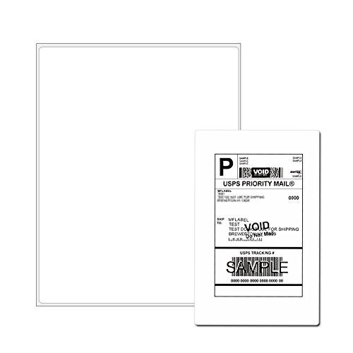 FungLam Full Sheet Address Shipping Labels - 8-1/2" x 11" - 100 Labels - Image 2