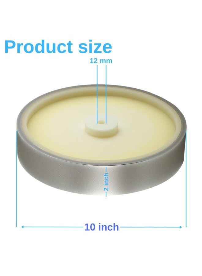 dmsphd 10 inch CBN Grinding Wheel 80 Grit, 2" Wide x 12mm Bore, for Tormek T-8 Sharpening System、 High-Speed Steel Tool (80 Grit) - Image 2