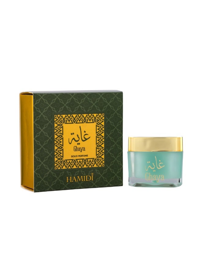 Hamidi Ghaya Solid Perfume 10g, Sparkling Bergamot, Jasmine Honey Blossom & Warm Caramel Patchouli Signature Scent for Men & Women - Image 3