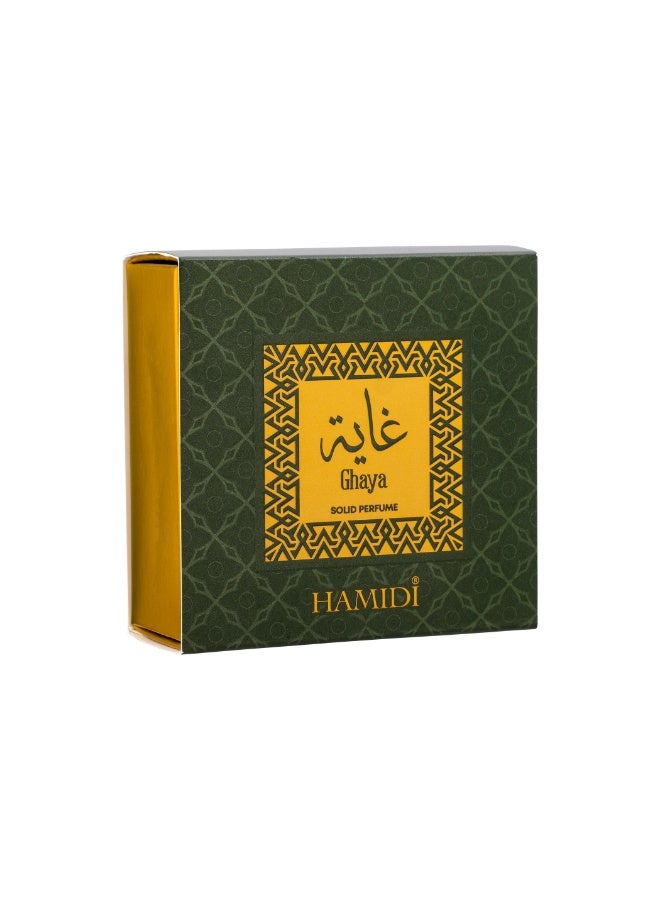 Hamidi Ghaya Solid Perfume 10g, Sparkling Bergamot, Jasmine Honey Blossom & Warm Caramel Patchouli Signature Scent for Men & Women - Image 4