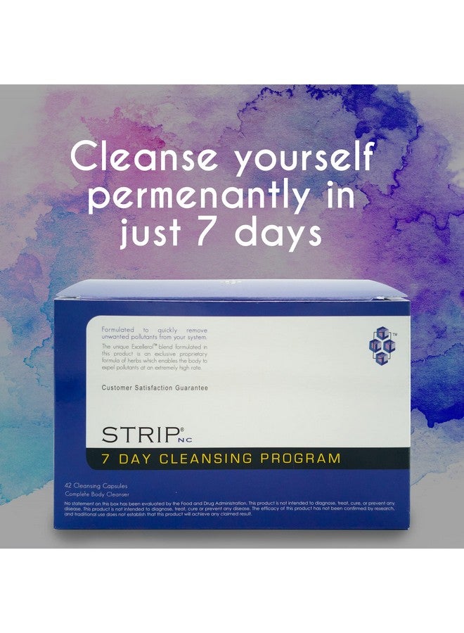 Wellgenix Strip NC 7 Day Detox - Blend of Cleansing Herbs to Enable The Body to Expel Toxins - (42 Fast Caps) (1 Pack) - Image 3