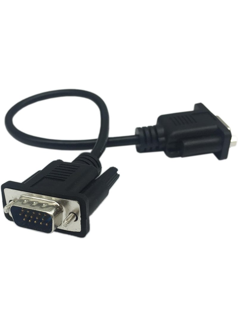CERRXIAN CERRXIAN 1ft VGA SVGA 15 Pin HD15 Male to Female Adapter Video Monitor Extension Cable for PC Laptop TV Porjectormf  - Image 4