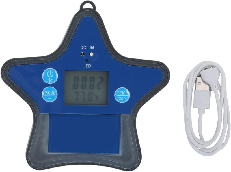 Floating Bluetooth Pool Water Tester, Multiple Languages Support Tuya App Real Time Data Water Quality Meter for Aquariums Hydroponics Labs - Image 1
