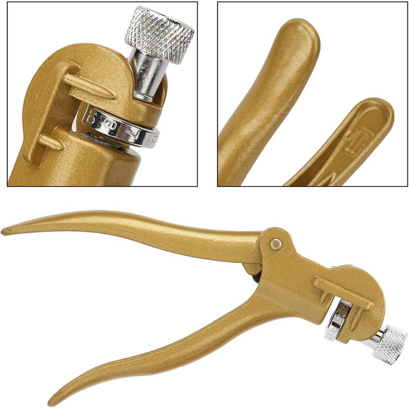 Saw Set Plier Zinc Alloy Copper Alloy Woodwork Hand Tool with Sturdy Construction for Woodworking Saw Blades - Image 3