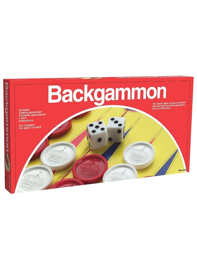 Goliath Pressman Backgammon The Classic Game of Chance and Skill That Has Been Fascinating Gamesters for Over 3000 Years 5  - Image 2