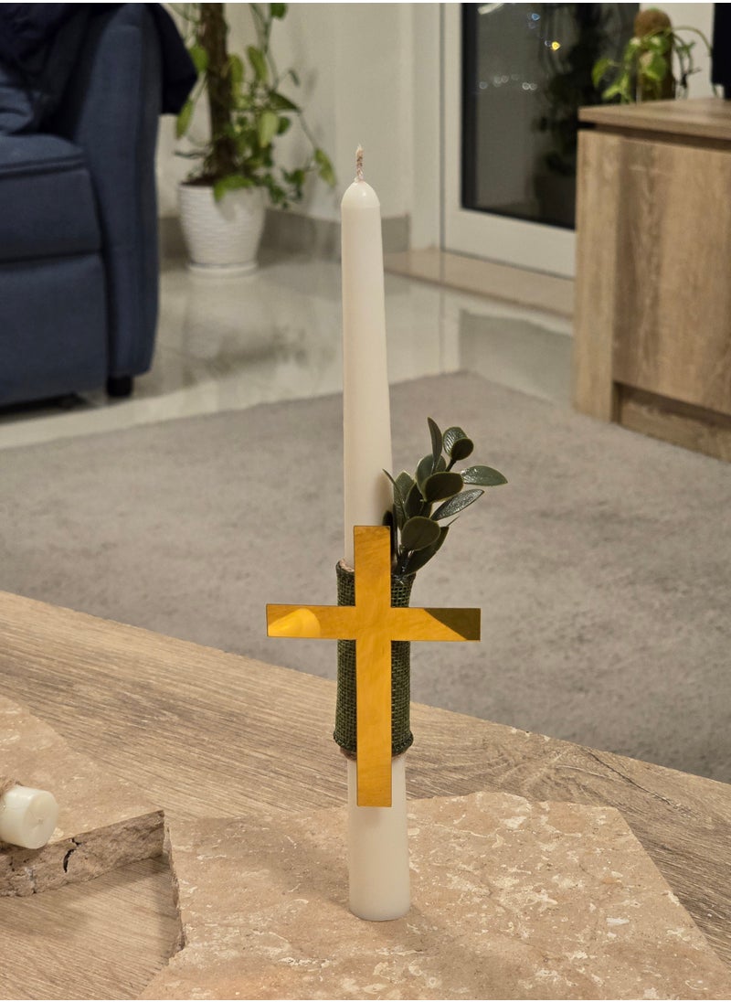 Celia Lifestyle Palm Sunday Candle / Baptism Candle - ِE 