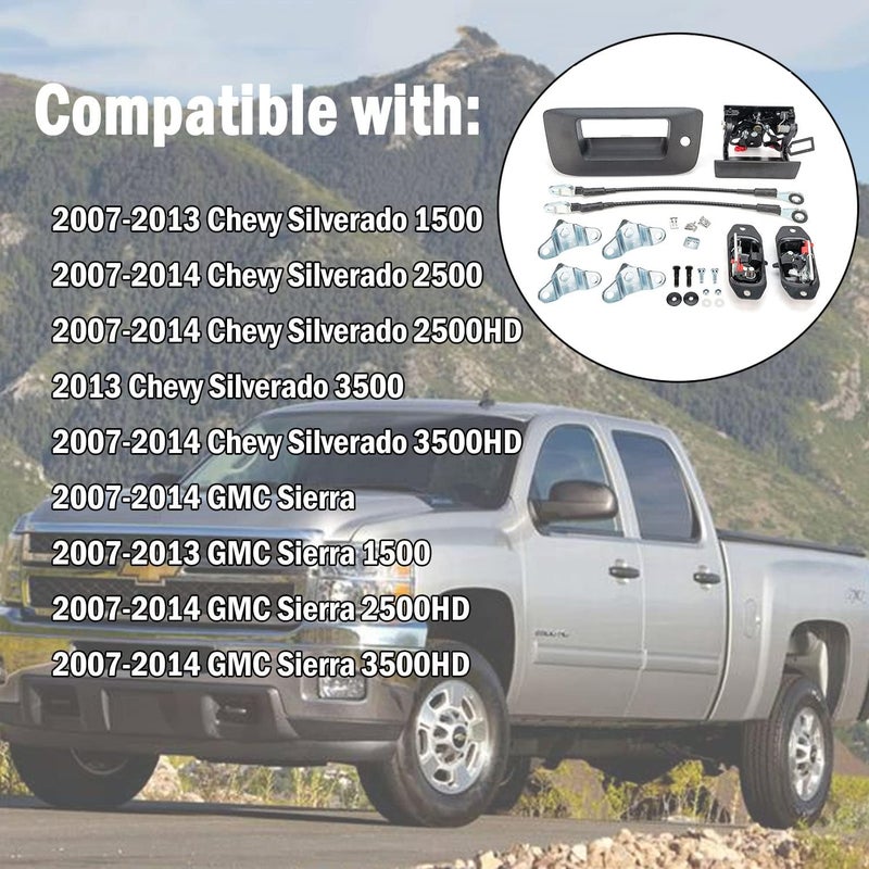 Xiaoyudou Tailgate Hardware Rebuild Kit for Chevy and GMC - Image 3