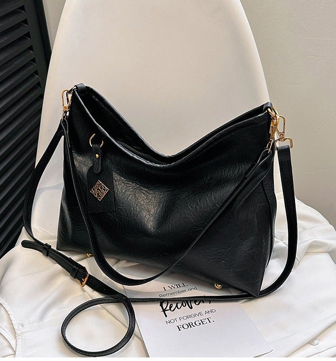 كيفية حقيبة كتف نسائية بسعة كبيرة، طراز عتيق جميل، حقيبة كبيرة للتنقل، حقيبة كروس بودي متعددة الاستخدامات، كاجوال وقابلة للتكيف للتنقل - Image 4