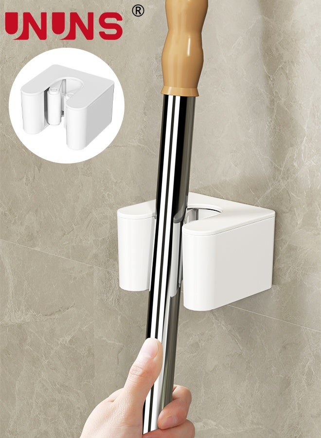 UNUNS 1pcs Broom Holder,Wall Mounted Mop and Broom Holder,Broom Hanger Wall Mounted Rack,Storage Rack for Kitchen Bathroom Garden Tool Organizer - Image 1