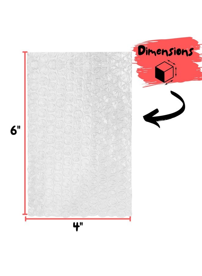 Mr. Pen Bubble Cushion Wrap Pouches 100 Pack 4X6 Inches Bubble Pouches Bubble Out Wrap Bags Bubble Bags Bubble Bags For Shipping Bubble Bags For Packing Bubble Sleeves  - Image 3