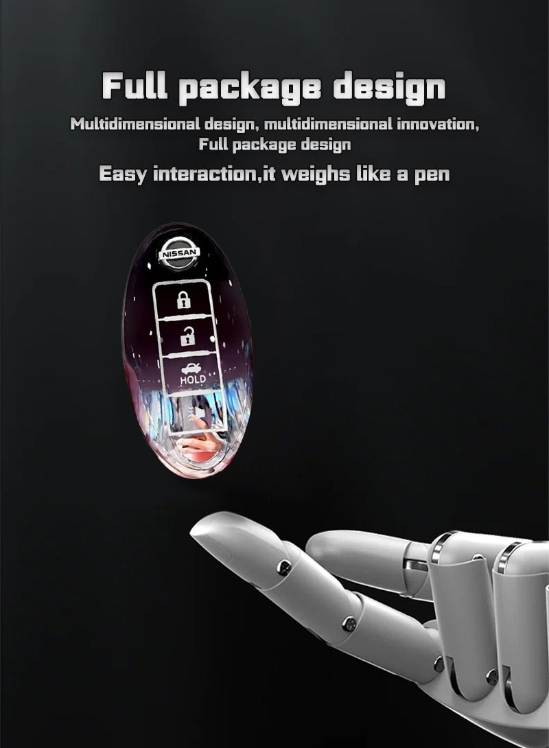 Car key protector, Nissan car key protector, high-end, fashionable, perfect package car keys, completely protect car keys, wear-resistant. - Image 4