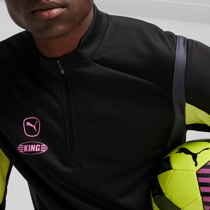 بوما بلوزة كرة قدم للشباب KING Pro Quarter-zip - Image 4