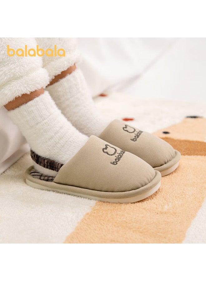 Balabala Children's Slippers Spring And Autumn Boys Girls Indoor Home Cotton Linen Slippers All Seasons Breathable Lightweight Baby Slippers - Image 2