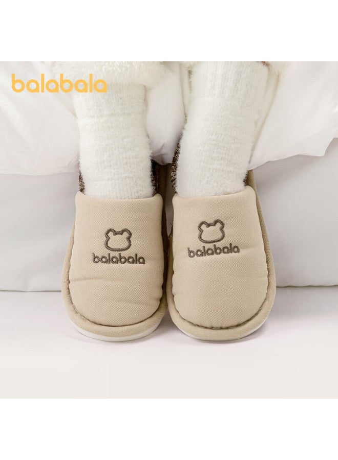 Balabala Children's Slippers Spring And Autumn Boys Girls Indoor Home Cotton Linen Slippers All Seasons Breathable Lightweight Baby Slippers - Image 3
