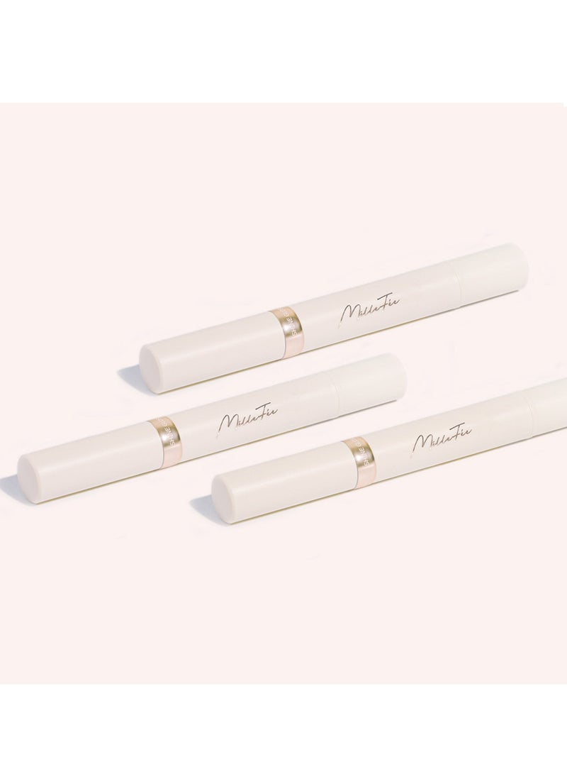 MilleFee MilleFée Glow Lips Luster Lipstick for Anti-Falling & Highly Moisturizing Sparkling Finish-01 Gleaming Fig - Image 4