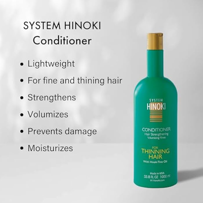 Hayashi System Hinoki Shampoo & Conditioner 33.8oz Duo "Set" - Image 4