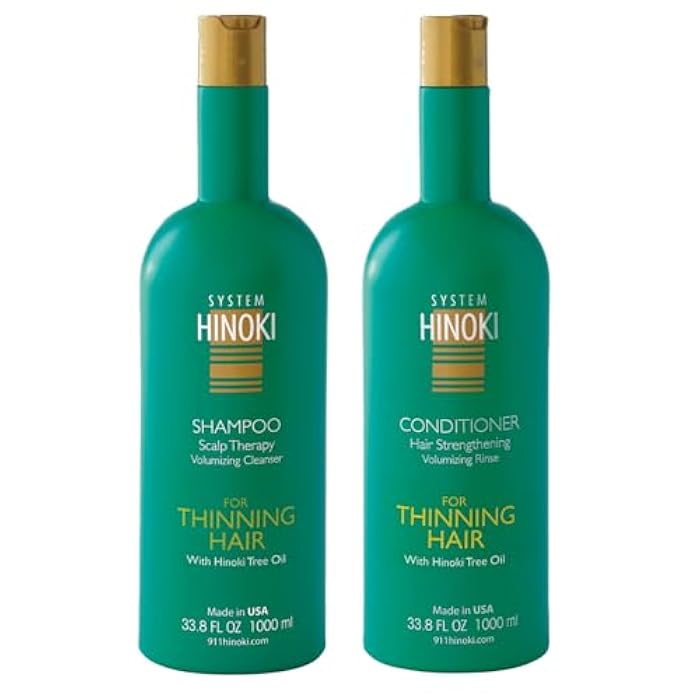 Hayashi System Hinoki Shampoo & Conditioner 33.8oz Duo "Set" - Image 1