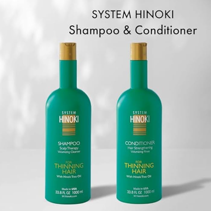 Hayashi System Hinoki Shampoo & Conditioner 33.8oz Duo "Set" - Image 2