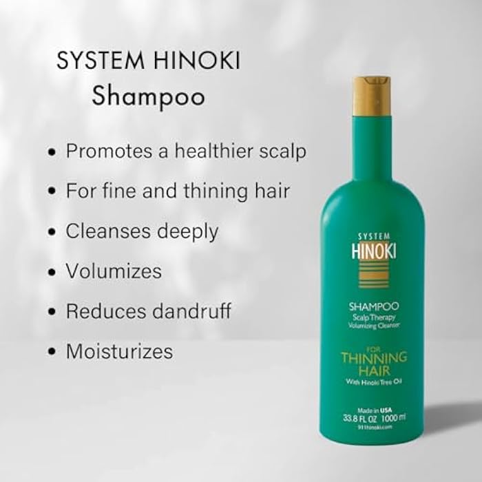 Hayashi System Hinoki Shampoo & Conditioner 33.8oz Duo "Set" - Image 3