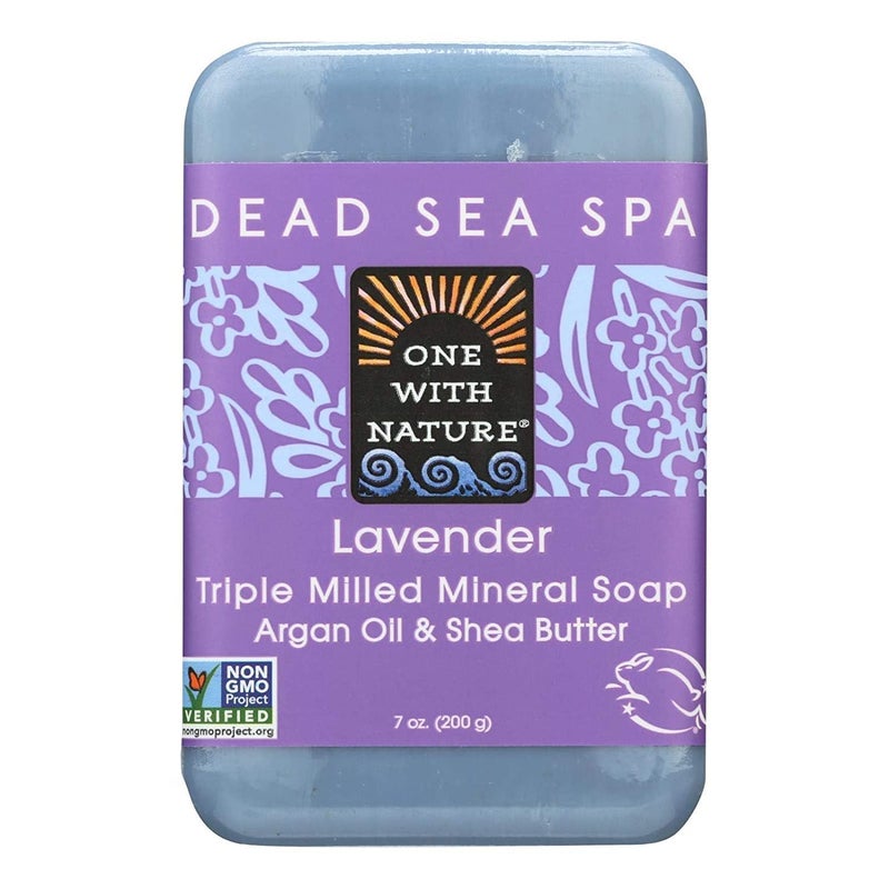 One With Nature Soap Bar Lavender