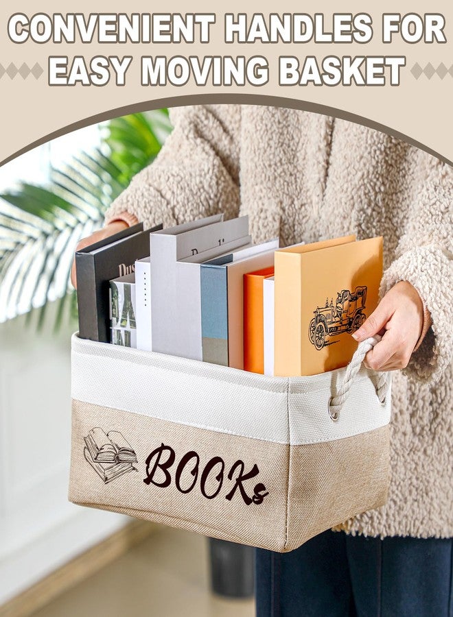 سلة تخزين من مارسوي لمحبي الكتب، هدية مثالية لمحبي الكتب، صندوق تخزين، إكسسوارات لمحبي الكتب، هدية رائعة لأعضاء النادي، هدية مثالية للطلاب والمعلمين. - Image 4