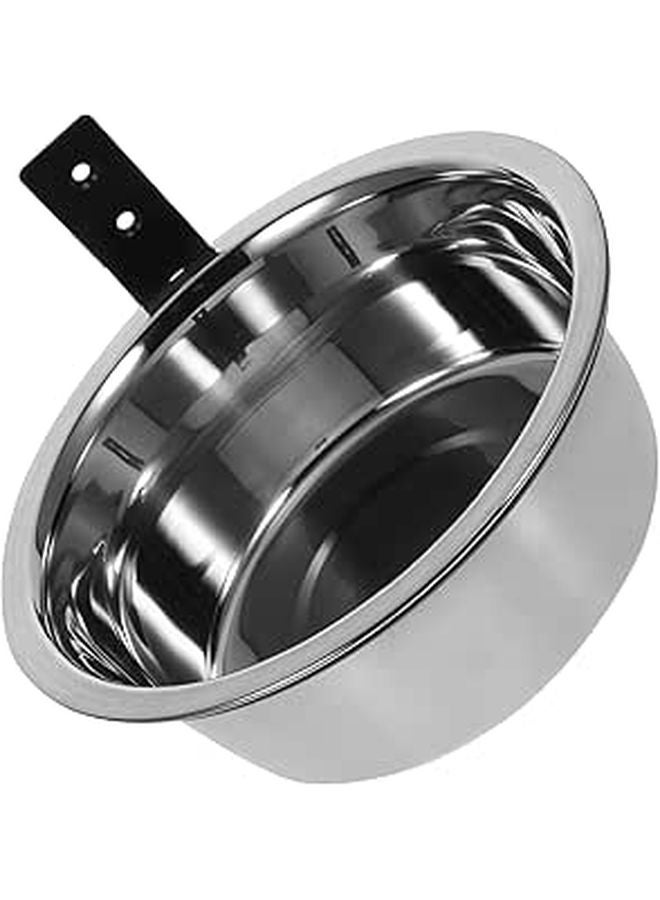 Elevated Dog Bowl 8 Inch Wall Mounted Raised Feeder For Large Dogs - Image 1
