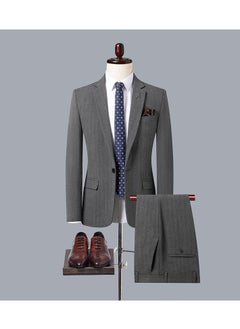 KUYING New Slim Fit Suit Three Piece Set  - Image 1