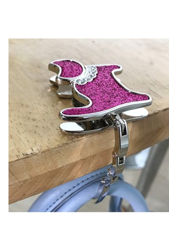 2Pcs Purse Hanger for Tables Desk Cat Shape Foldable Metal Hook Hooks Hanging Bags Handbag Hangers Holder Table Green - Image 4