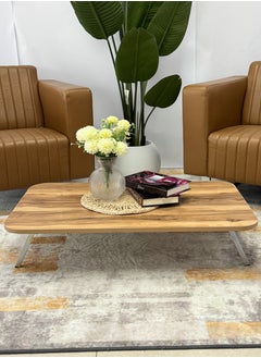 Living Foldable legs floor center table for living room, kitchen, meeting room, multi-functional coffee table  60X90 CM  - Image 1