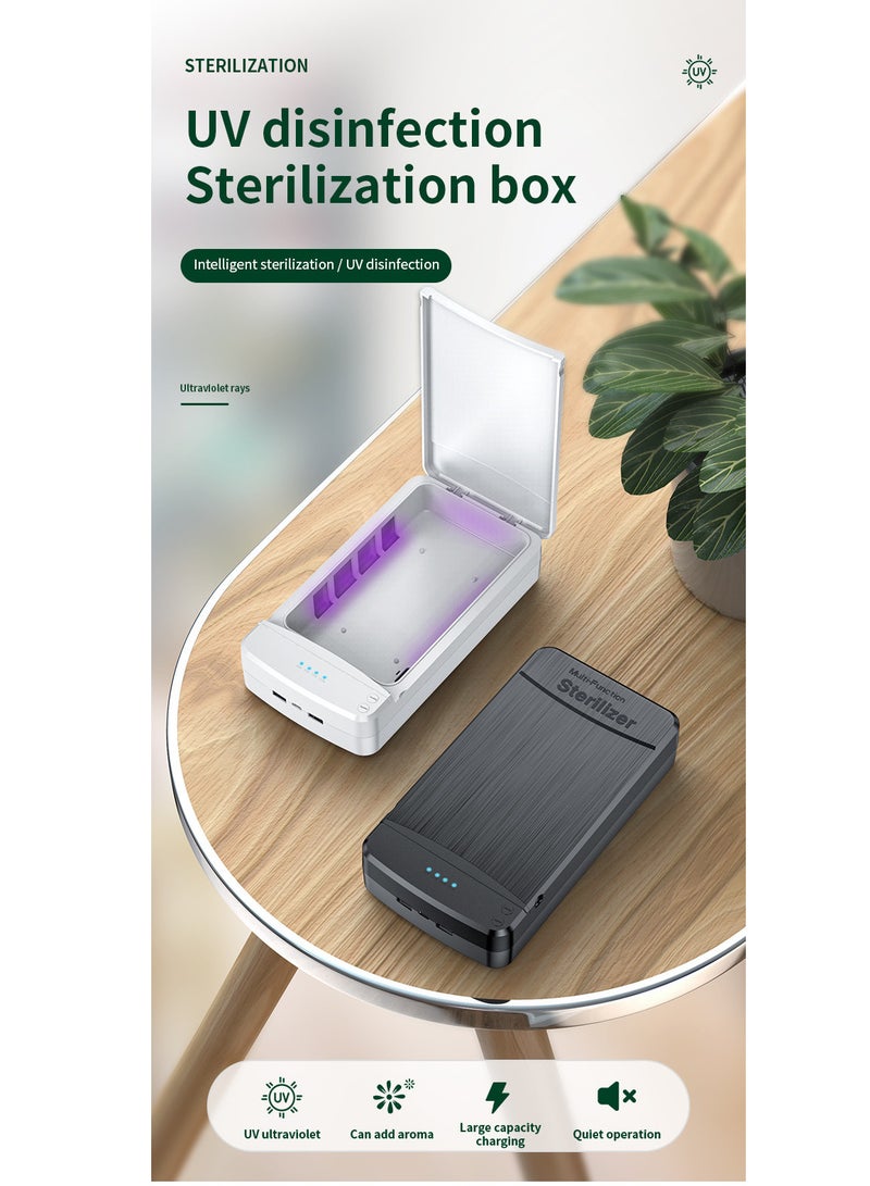 جنرال Intelligent Ultraviolet Sterilizer: Disinfects Toothbrush Heads, Dentures, Phones, Glasses, Watches, Jewelry, Makeup Brushes - USB Powered, ABS Material, No Battery Included  - Image 4