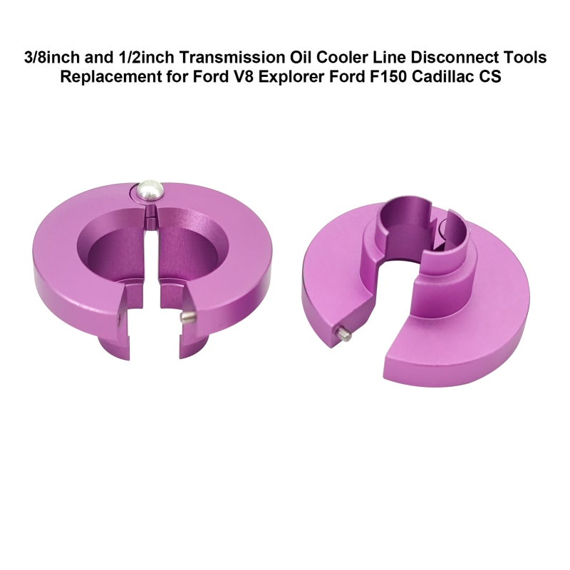 3/8inch and 1/2inch Transmission Oil Cooler Line Disconnect Tools Replacement for Ford V8 Explorer Ford F150 Cadillac CS - Image 2