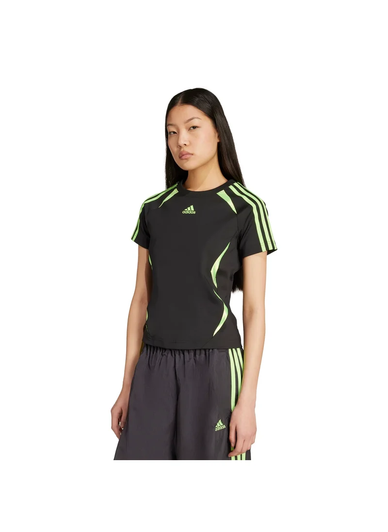 اديداس adidas TEAMGEIST TEE Black Originals Women T-SHIRTS