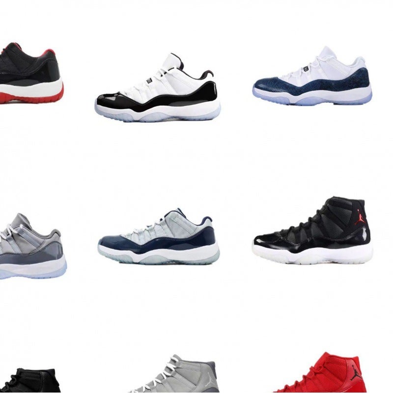 Putian Basketball Shoes Company-Level Version Aj11 Big Devil Bugs Bunny Classic Style Baby'S Breath Kang Buckle Black And White High And Low - Image 2