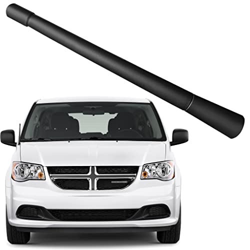 RooFox 7 Inch Antenna Replacement for Dodge Grand Caravan (2008-2018), Dodge Grand Caravan Antenna, Flexible Rubber Antenna Mast - Image 1